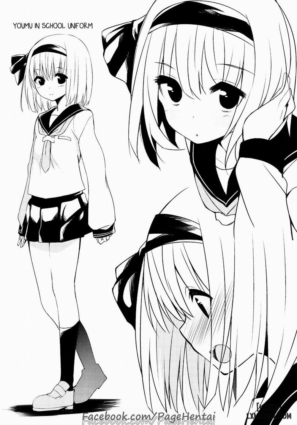 HentaiVN.net - Ảnh 24 - Youmu DAY's -Obenkyouhen- (Touhou) [妖夢DAY's～お勉強編～] - Chap 1