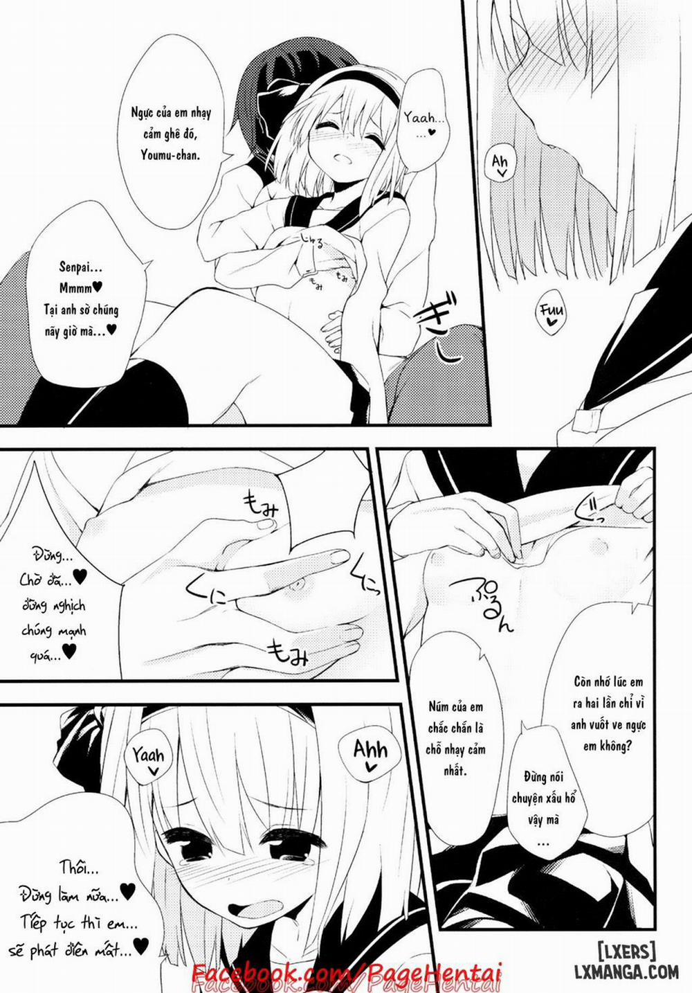HentaiVN.net - Ảnh 8 - Youmu DAY's -Obenkyouhen- (Touhou) [妖夢DAY's～お勉強編～] - Chap 1