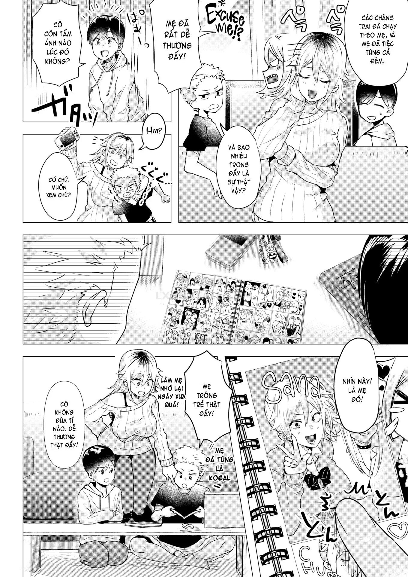 HentaiVN.net - Ảnh 3 - Sudden ♂ Mama Gal - Chap 1