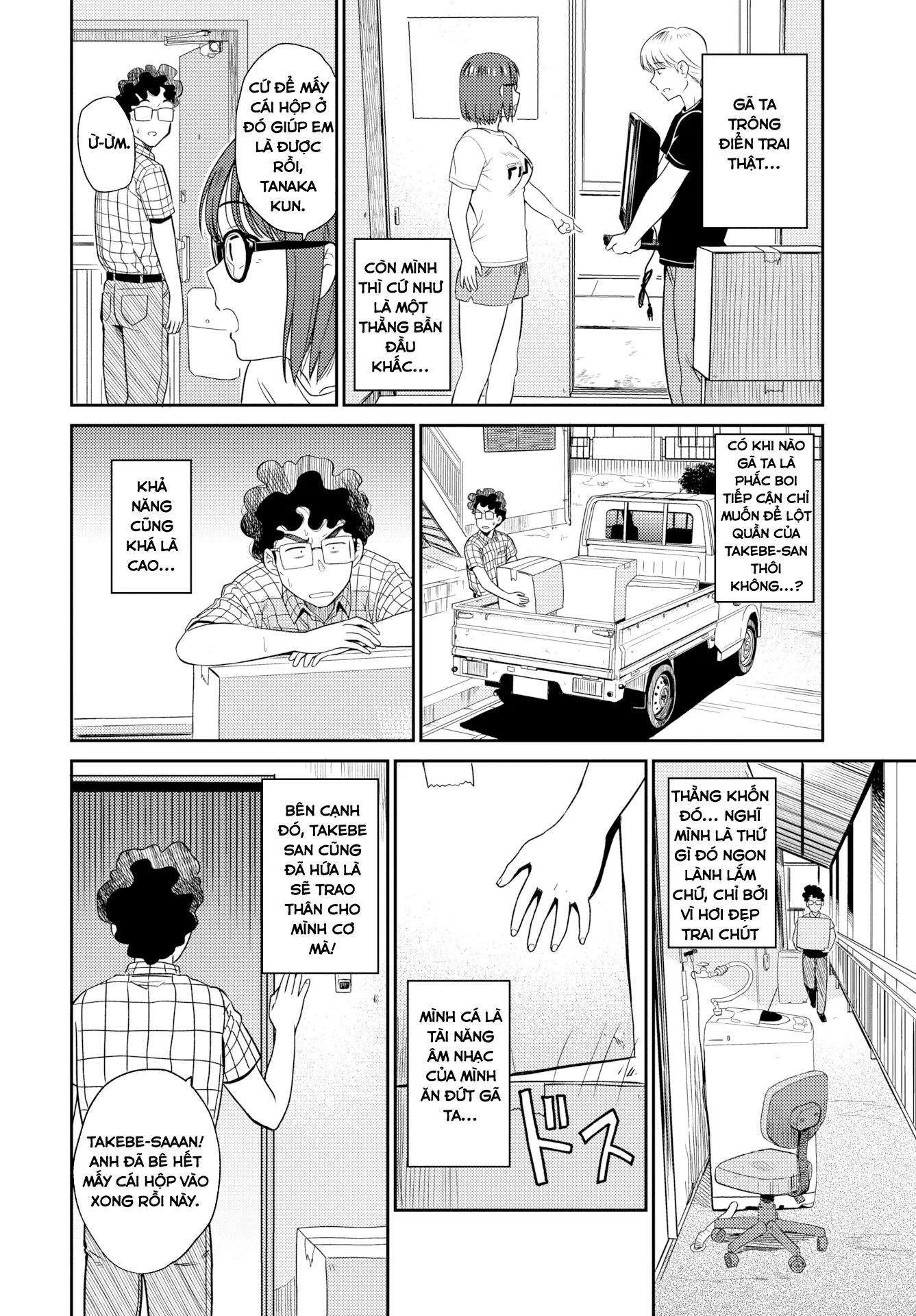 HentaiVN.net - Ảnh 3 - Chuyển Nhà Giúp Dâm Nữ Chung Thủy Nhưng Thèm Cặc To [I moved;] - Chap 1
