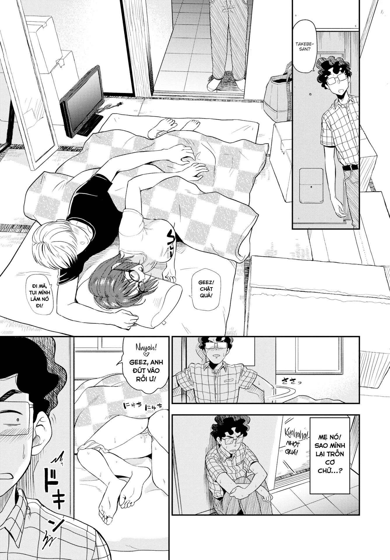 HentaiVN.net - Ảnh 4 - Chuyển Nhà Giúp Dâm Nữ Chung Thủy Nhưng Thèm Cặc To [I moved;] - Chap 1