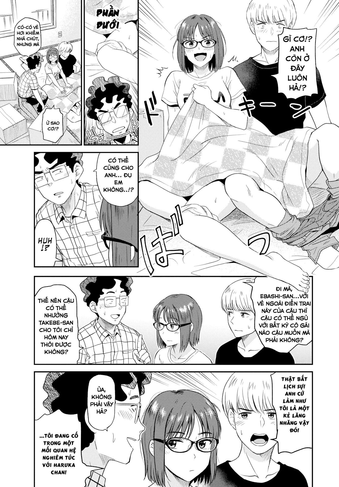 HentaiVN.net - Ảnh 8 - Chuyển Nhà Giúp Dâm Nữ Chung Thủy Nhưng Thèm Cặc To [I moved;] - Chap 1