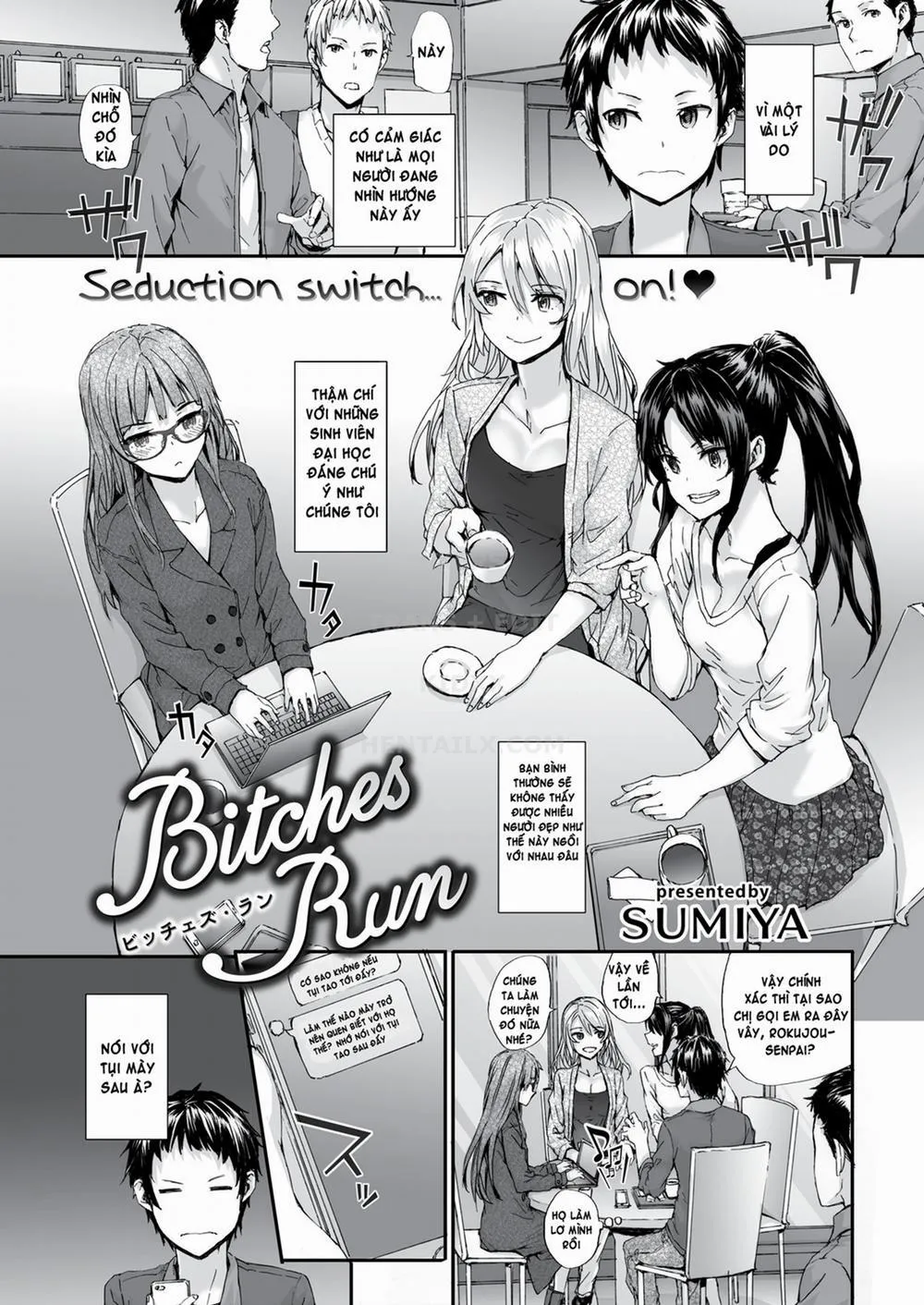 HentaiVN.net - Ảnh 2 - Bitches Run - Chap 1