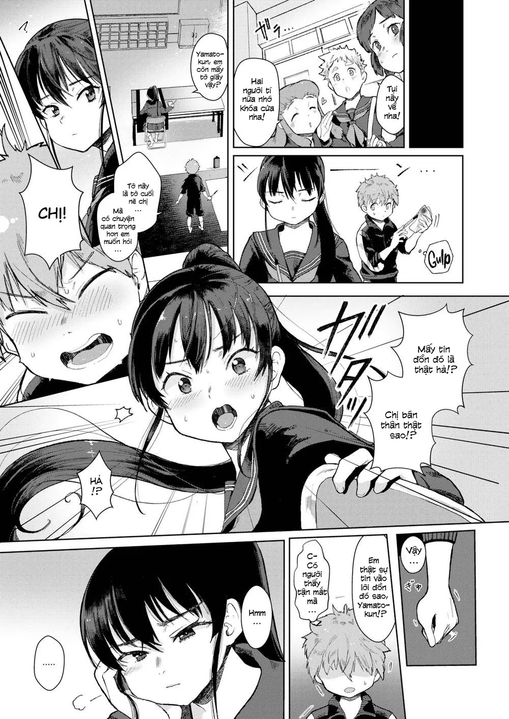 HentaiVN.net - Ảnh 5 - Như lời đồn [She's got a great handwriting] - Chap 3