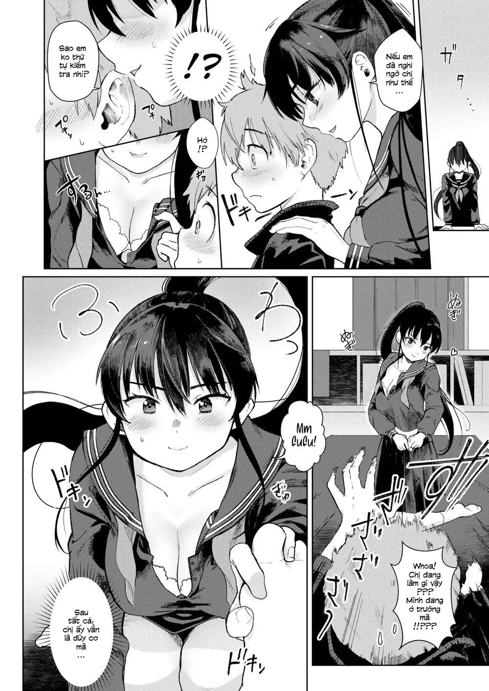 HentaiVN.net - Ảnh 6 - Như lời đồn [She's got a great handwriting] - Chap 3