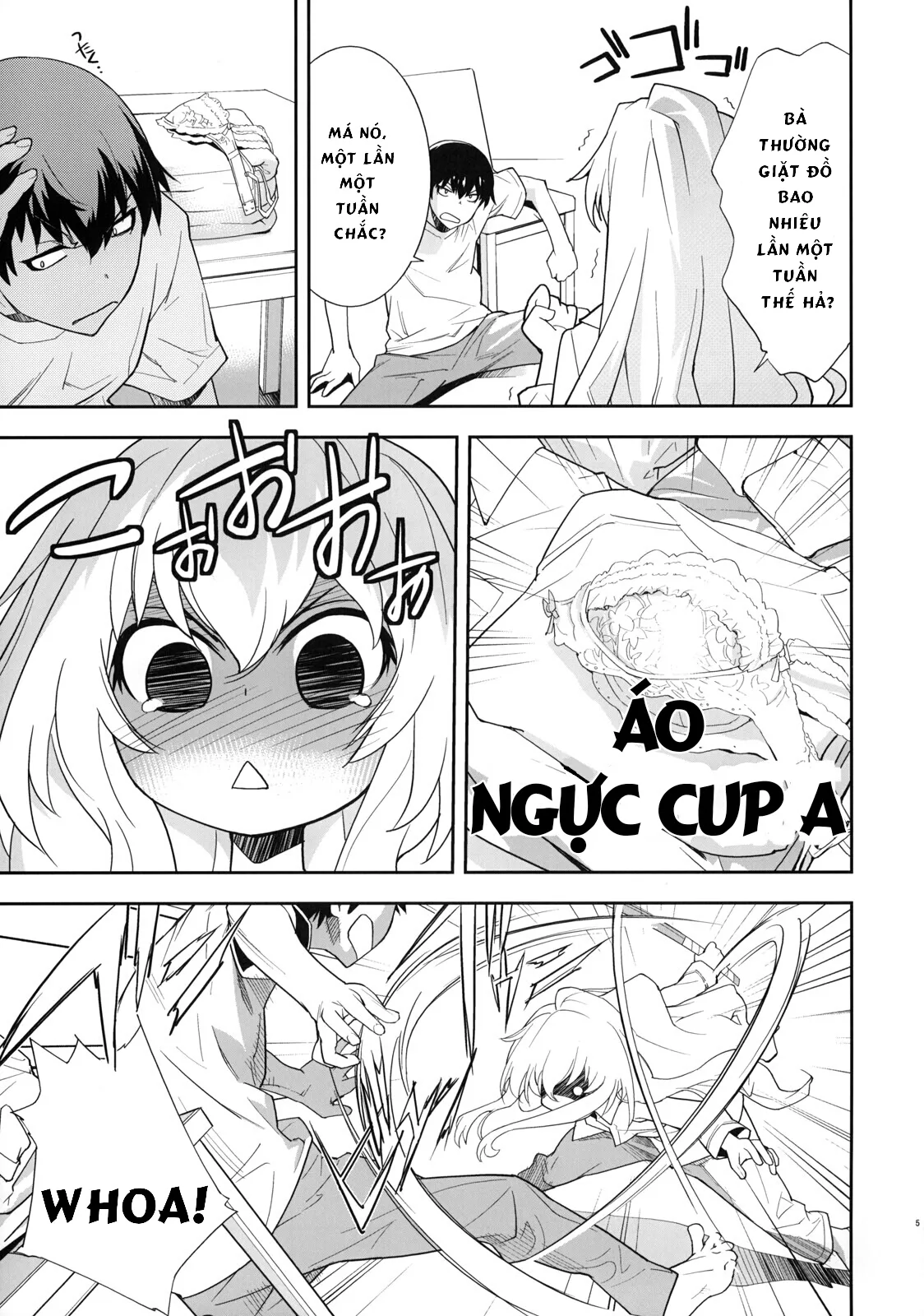HentaiVN.net - Ảnh 6 - One Day (Toradora!) - Chap 1