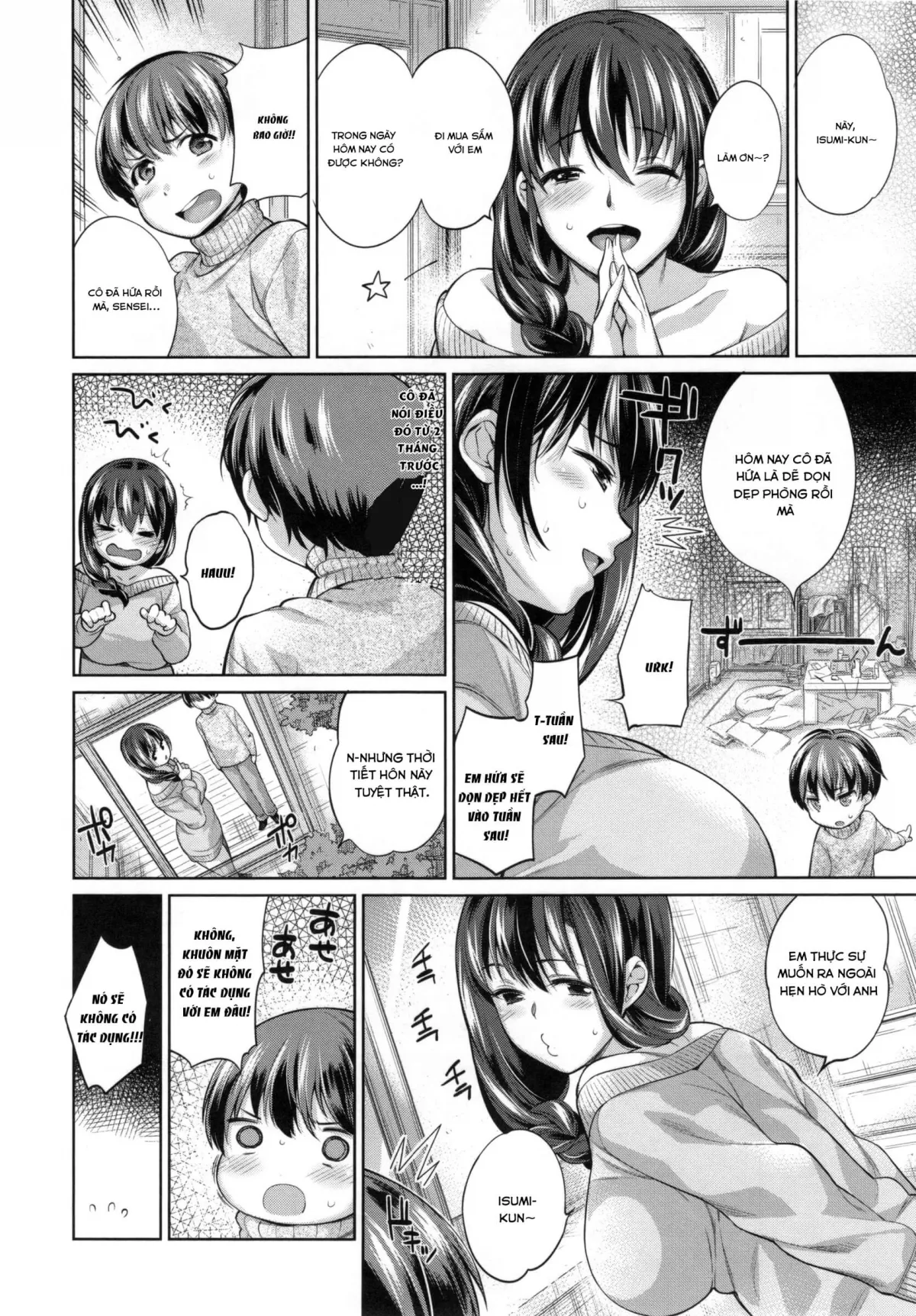HentaiVN.net - Ảnh 3 - Mối tình đầu sau bốn năm [[Mario] Zettai Muteki Shoujo Ch. 8-9 [English] [desudesu]] - Chap 2