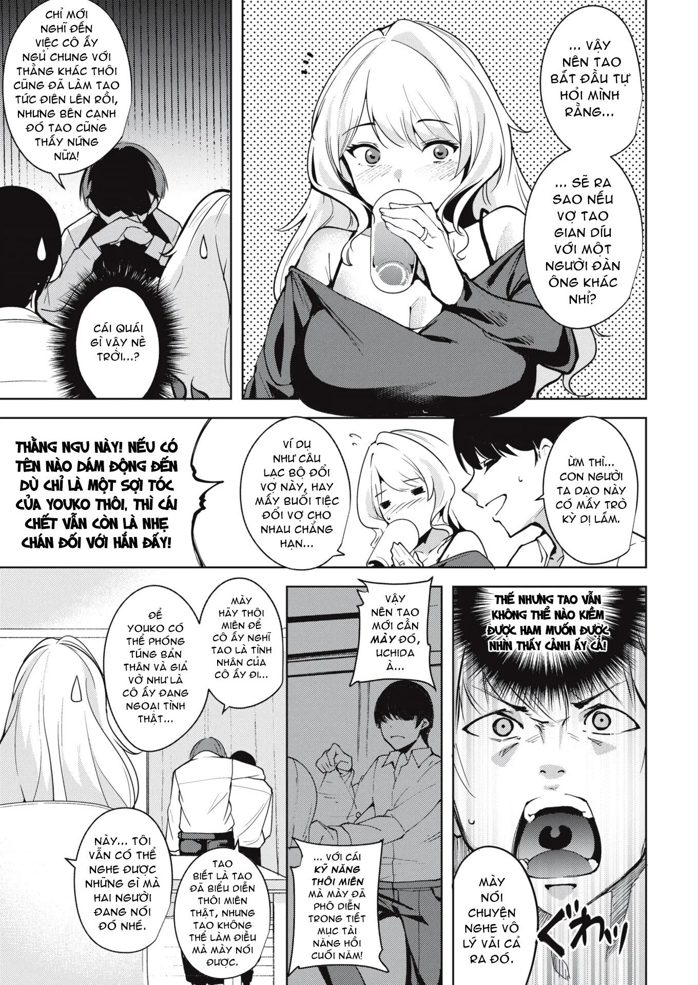 HentaiVN.net - Ảnh 4 - Wife Lies - Chap 1