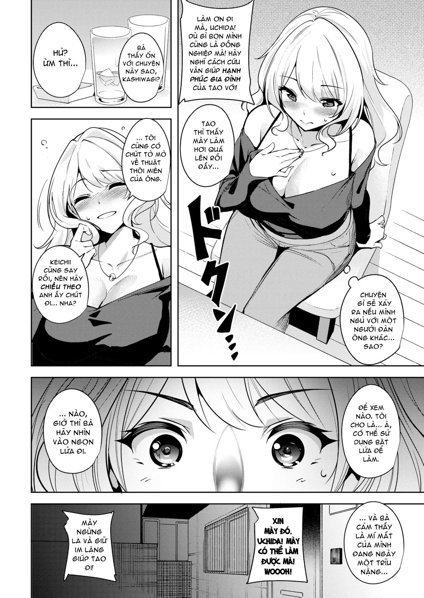 HentaiVN.net - Ảnh 5 - Wife Lies - Chap 1