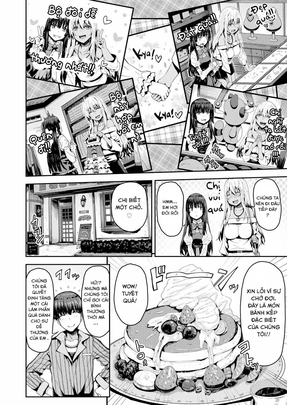 HentaiVN.net - Ảnh 3 - Tonari no Bitch Gal to Josou Shounen [The Slutty Kogal Next Door & The Boy in Drag] - Chap 1