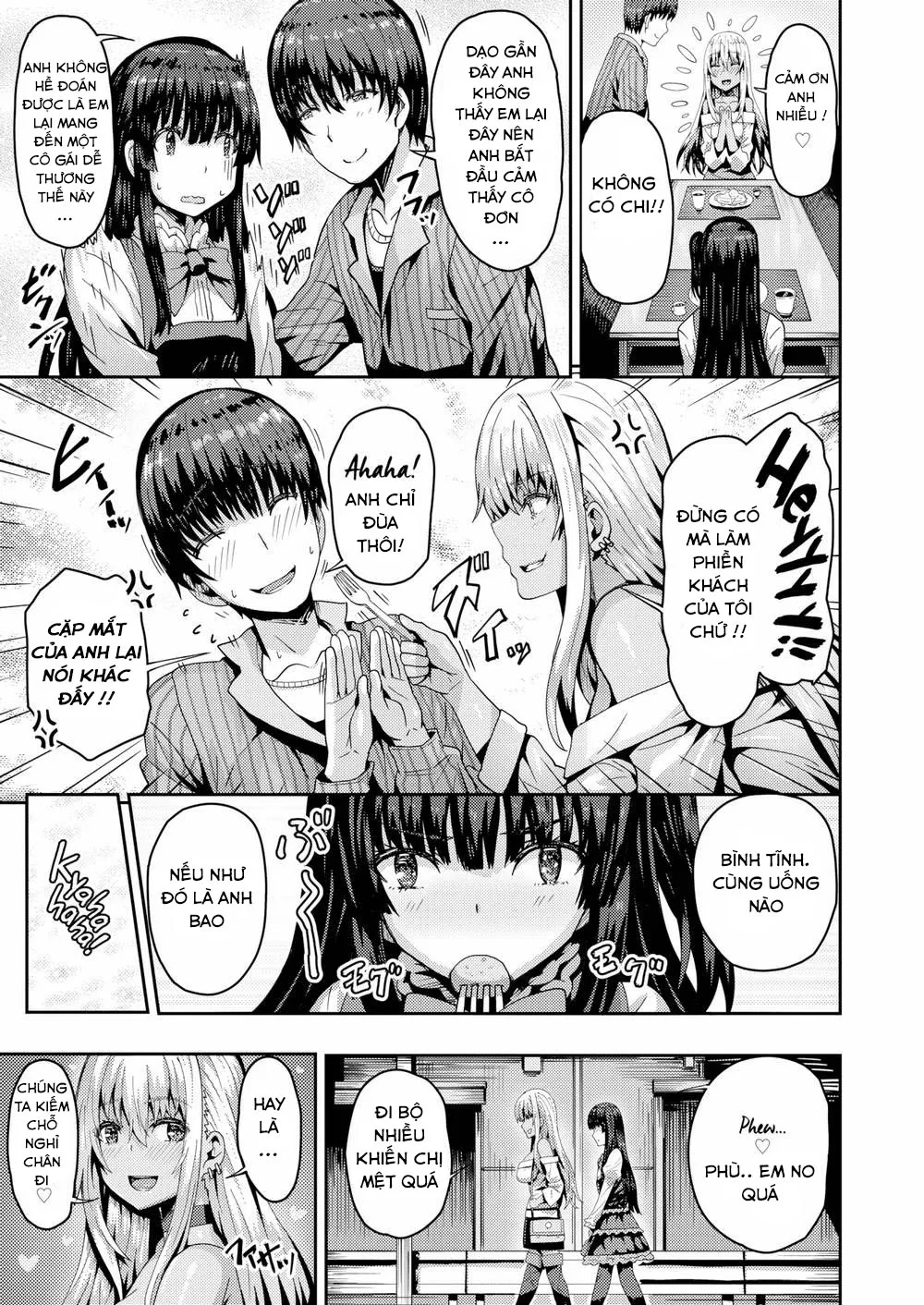 HentaiVN.net - Ảnh 4 - Tonari no Bitch Gal to Josou Shounen [The Slutty Kogal Next Door & The Boy in Drag] - Chap 1