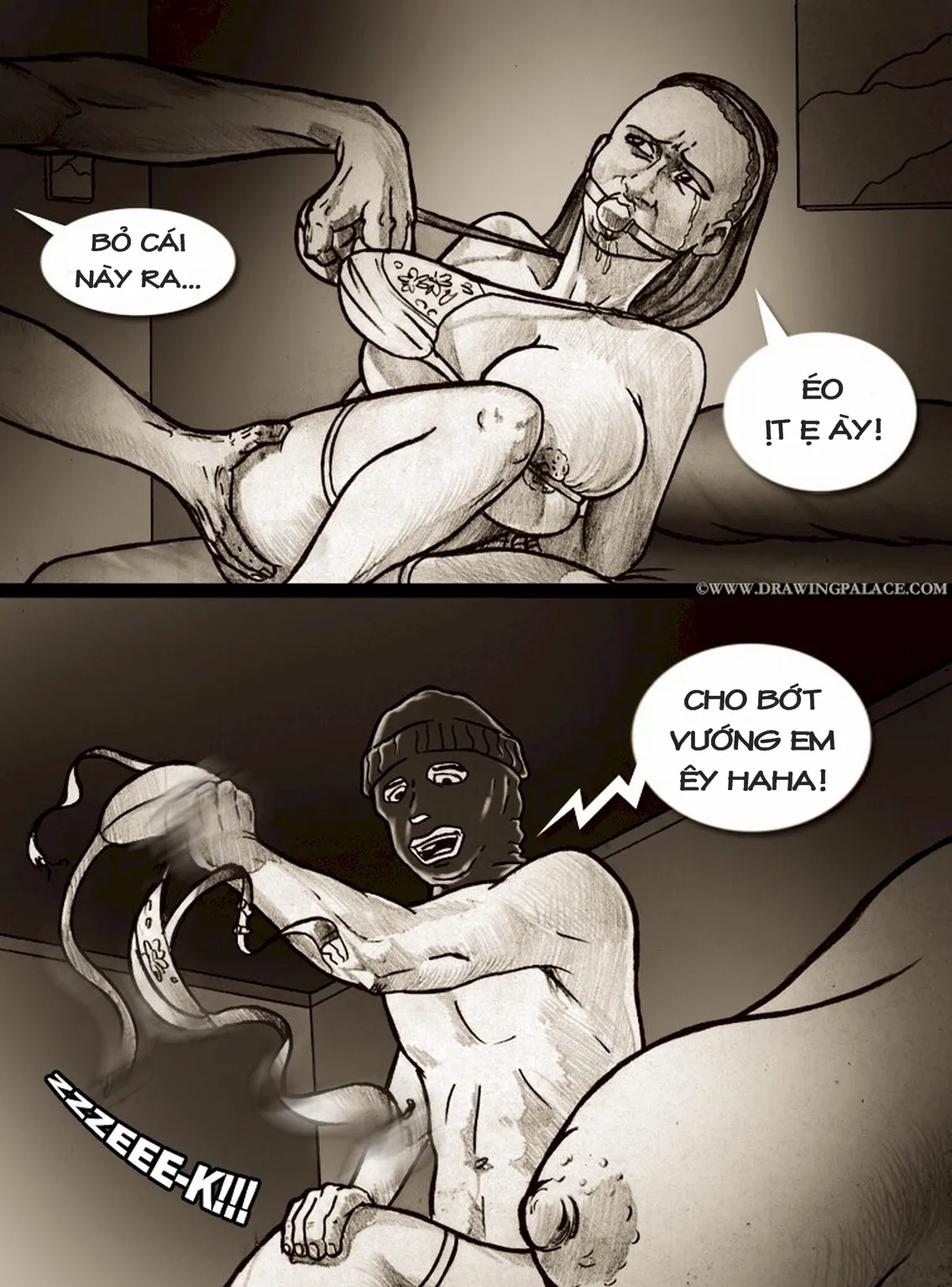HentaiVN.net - Ảnh 11 - Kẻ Trộm [Nylon Mask] - Chap 1