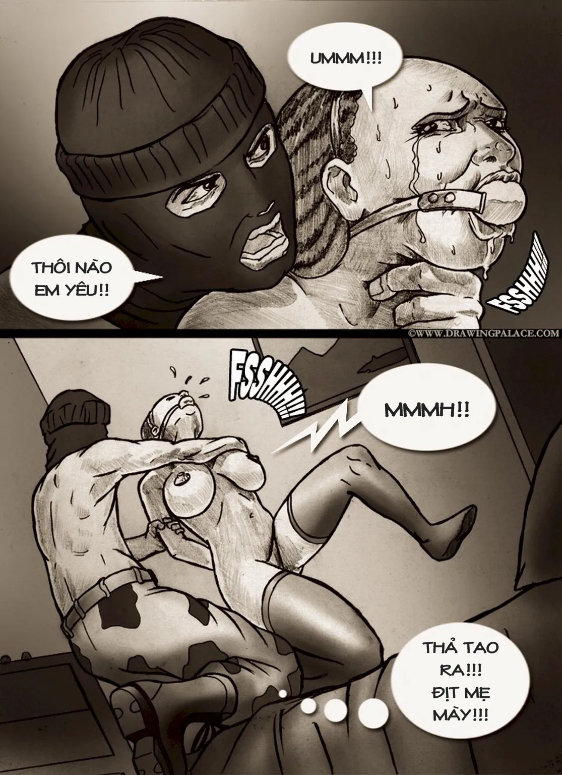 HentaiVN.net - Ảnh 14 - Kẻ Trộm [Nylon Mask] - Chap 1