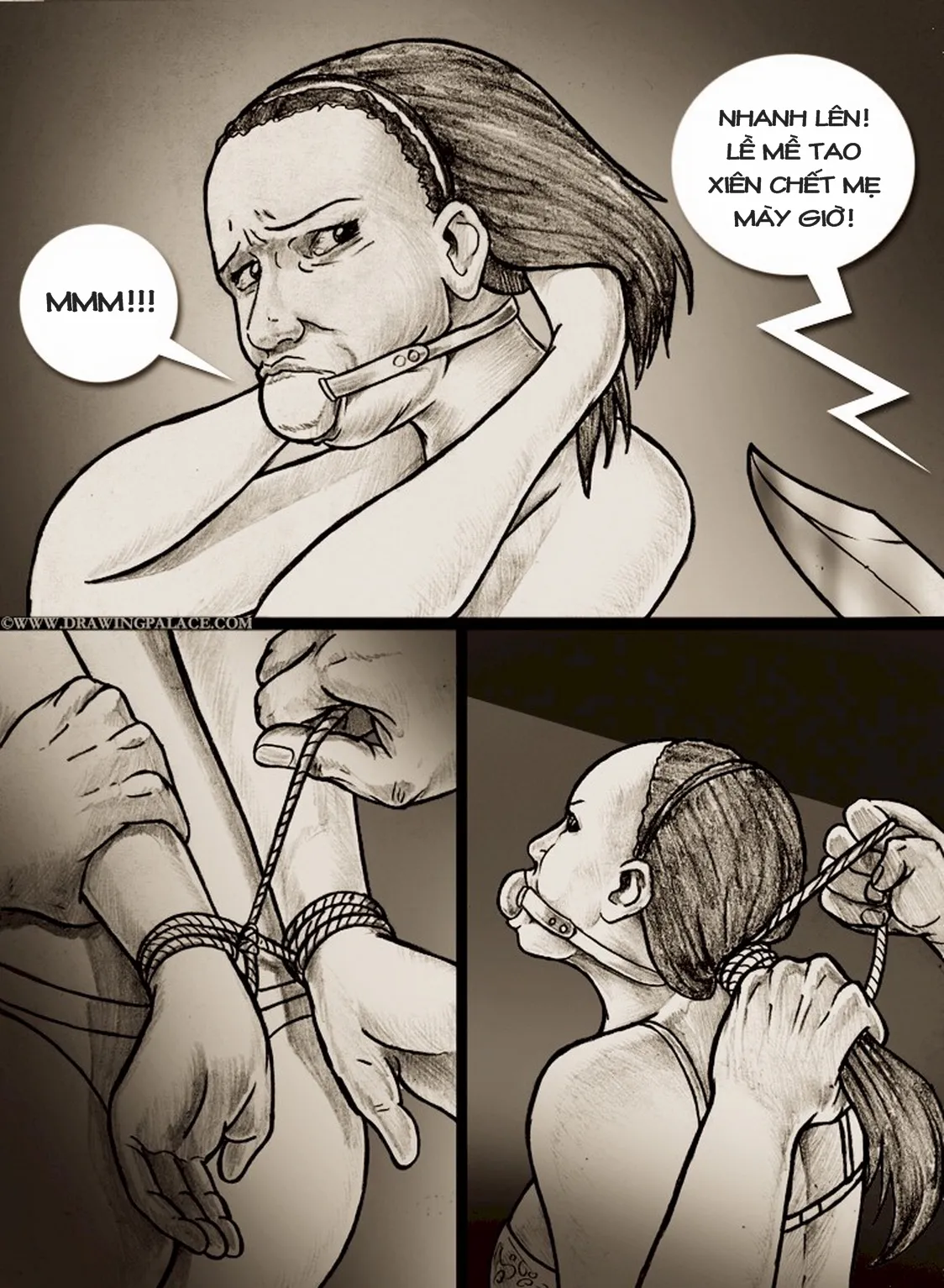 HentaiVN.net - Ảnh 5 - Kẻ Trộm [Nylon Mask] - Chap 1