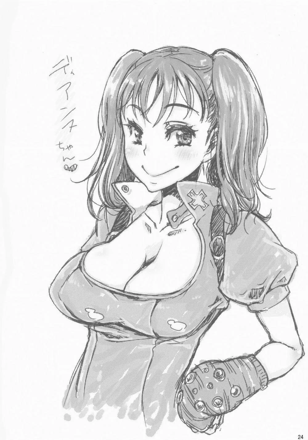 HentaiVN.net - Ảnh 25 - Diane's Question (Nanatsu no Taizai) - Chap 1