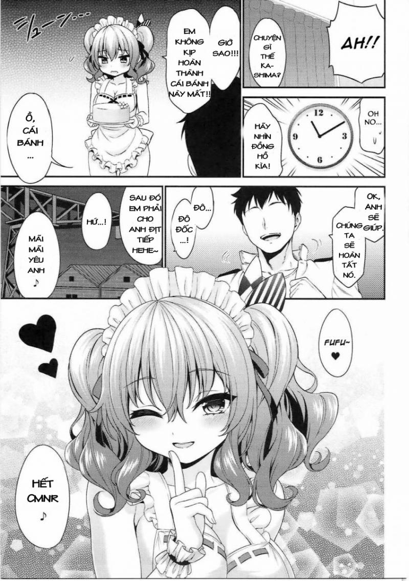 HentaiVN.net - Ảnh 16 - Kashima-chan's nude apron (Kantai Collection) [Kashima-chan no Hadaka Apron] - Chap 1