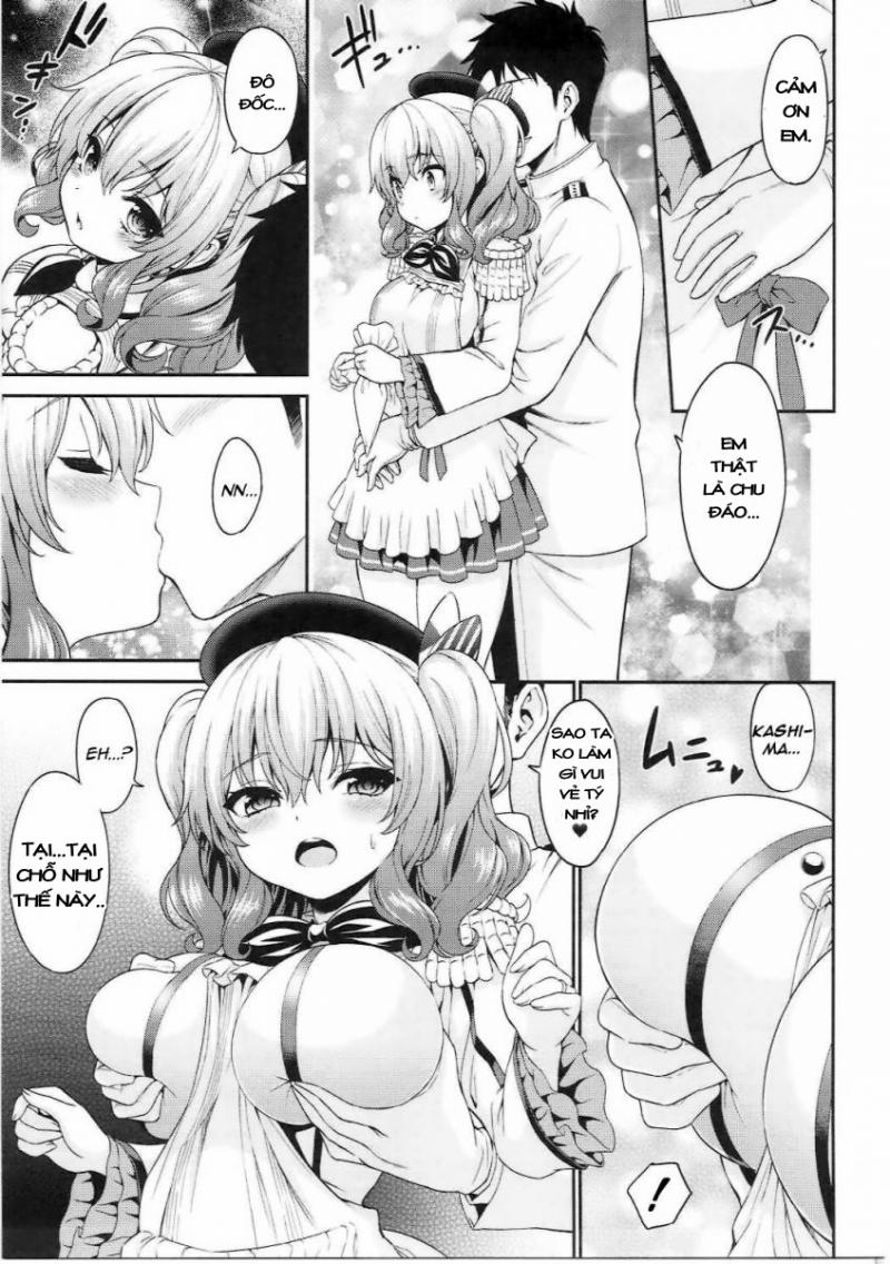 HentaiVN.net - Ảnh 4 - Kashima-chan's nude apron (Kantai Collection) [Kashima-chan no Hadaka Apron] - Chap 1