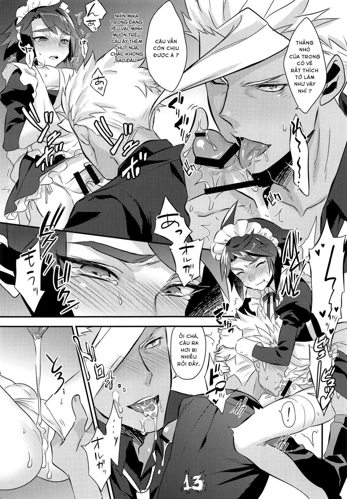 HentaiVN.net - Ảnh 13 - Mặt Trăng tháng 8 của tôi [Uchi no Pilot no Yousu ga Okashii!] - Chap 1