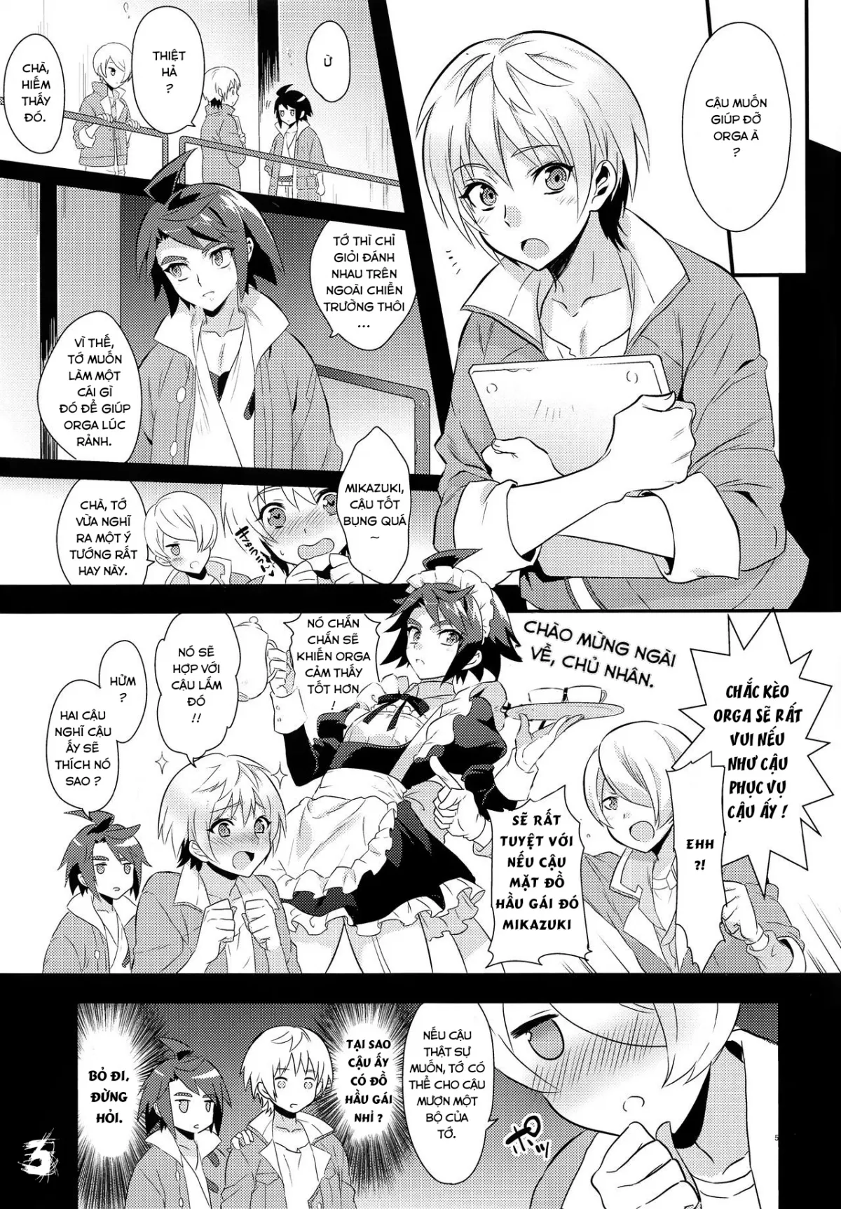 HentaiVN.net - Ảnh 4 - Mặt Trăng tháng 8 của tôi [Uchi no Pilot no Yousu ga Okashii!] - Chap 1