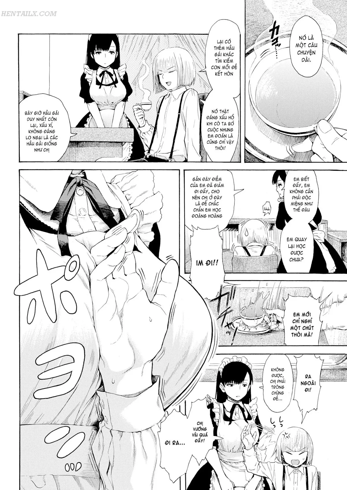 HentaiVN.net - Ảnh 3 - My Master Is a Naughty Brat - Chap 1