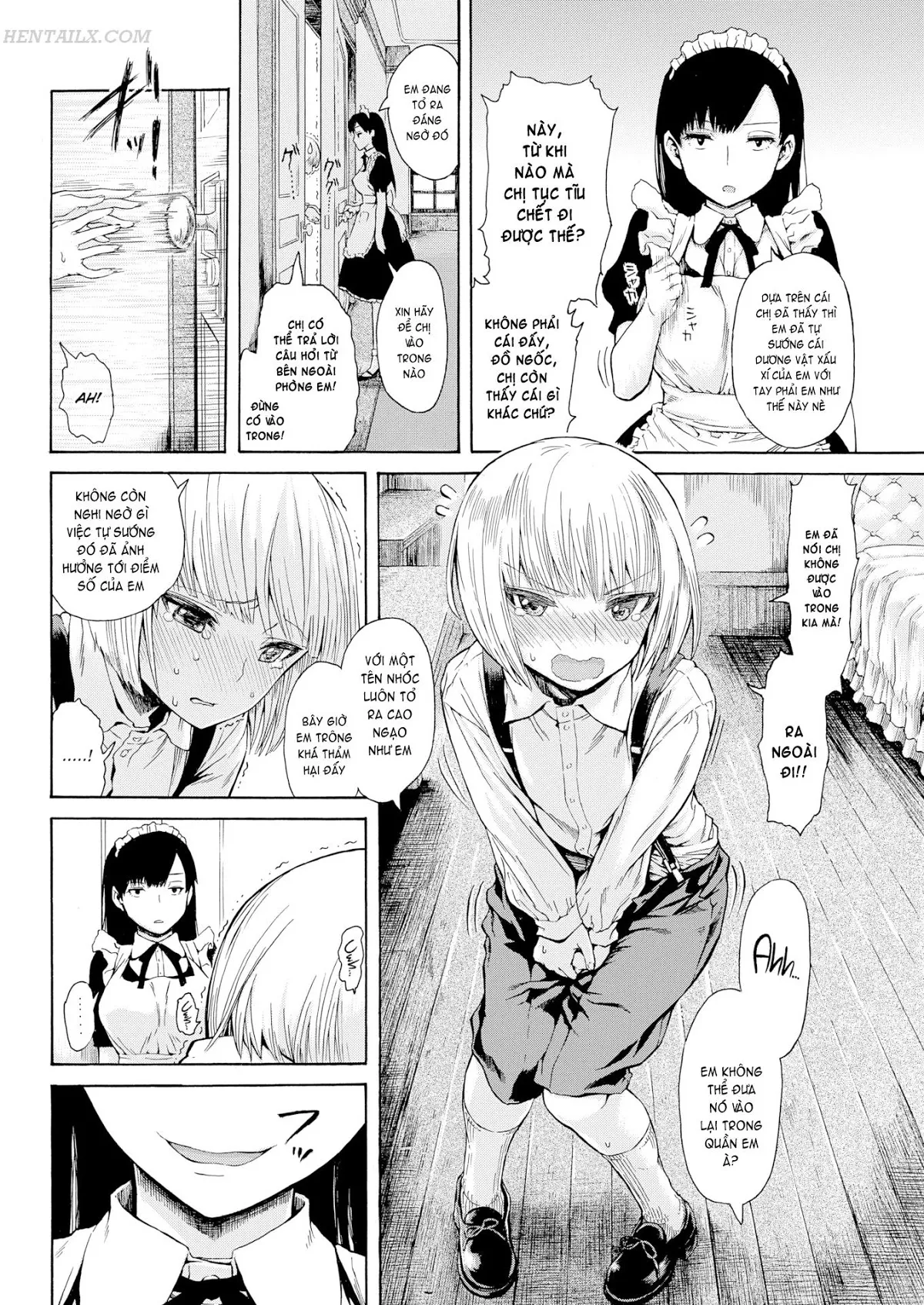 HentaiVN.net - Ảnh 7 - My Master Is a Naughty Brat - Chap 1