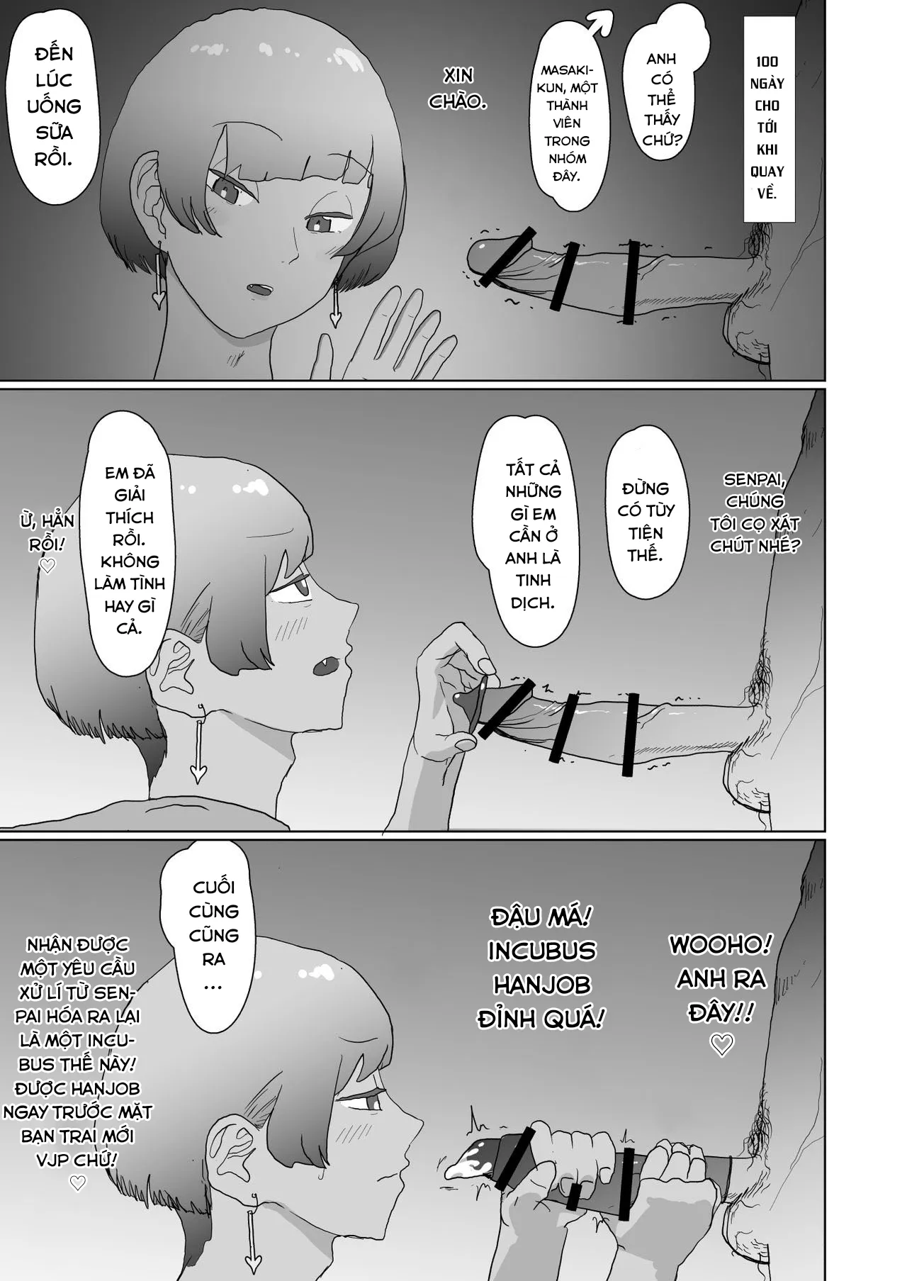 HentaiVN.net - Ảnh 4 - 100-nichigo ni Netorareru Succubus♂ - Chap 1