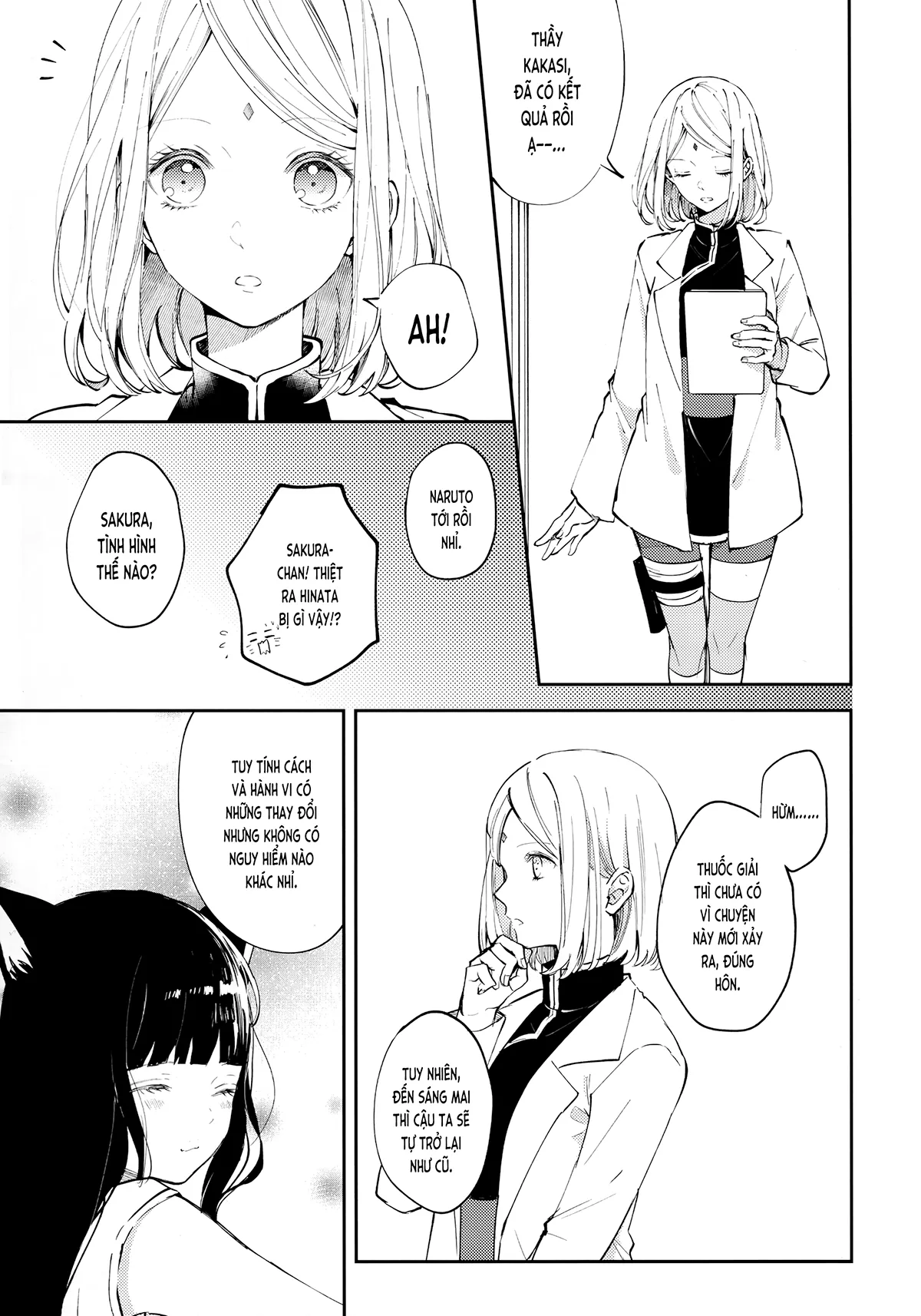 HentaiVN.net - Ảnh 10 - Mèo con yêu dấu của anh (Naruto) [My Sweet Little Kitty (NARUTO -ナルト-)] - Chap 1