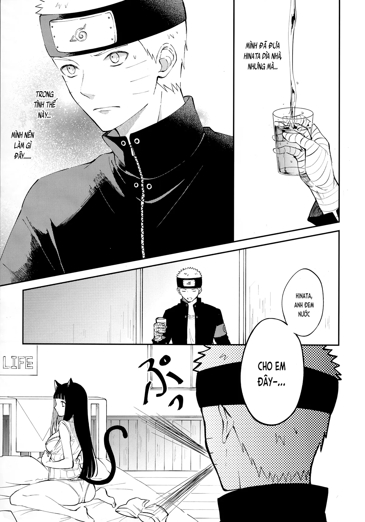 HentaiVN.net - Ảnh 12 - Mèo con yêu dấu của anh (Naruto) [My Sweet Little Kitty (NARUTO -ナルト-)] - Chap 1