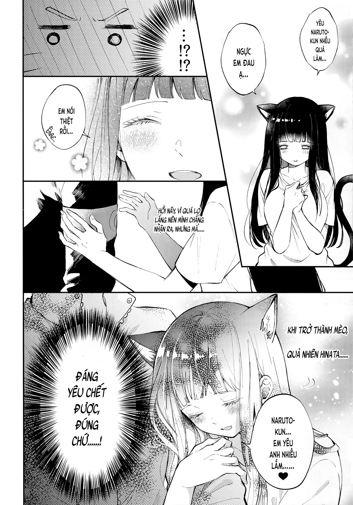 HentaiVN.net - Ảnh 15 - Mèo con yêu dấu của anh (Naruto) [My Sweet Little Kitty (NARUTO -ナルト-)] - Chap 1