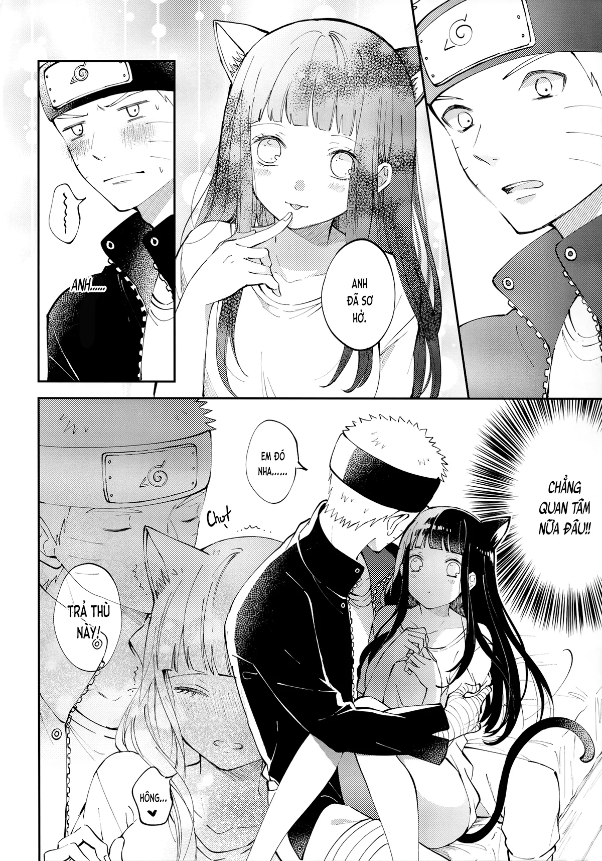 HentaiVN.net - Ảnh 17 - Mèo con yêu dấu của anh (Naruto) [My Sweet Little Kitty (NARUTO -ナルト-)] - Chap 1