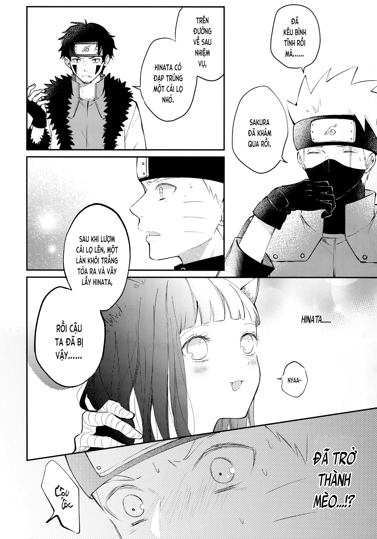 HentaiVN.net - Ảnh 9 - Mèo con yêu dấu của anh (Naruto) [My Sweet Little Kitty (NARUTO -ナルト-)] - Chap 1
