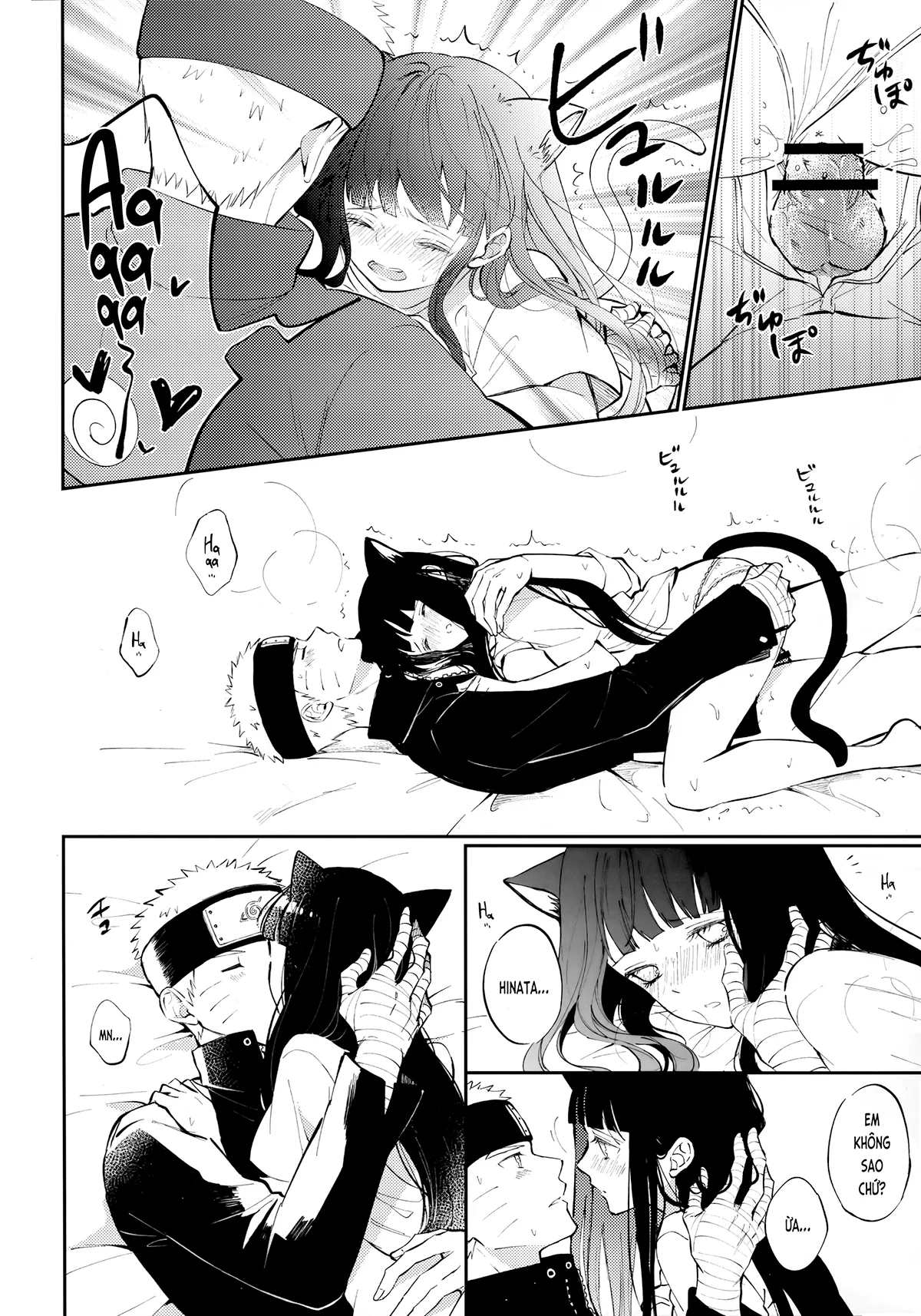HentaiVN.net - Ảnh 11 - Mèo con yêu dấu của anh (Naruto) [My Sweet Little Kitty (NARUTO -ナルト-)] - Chap 2
