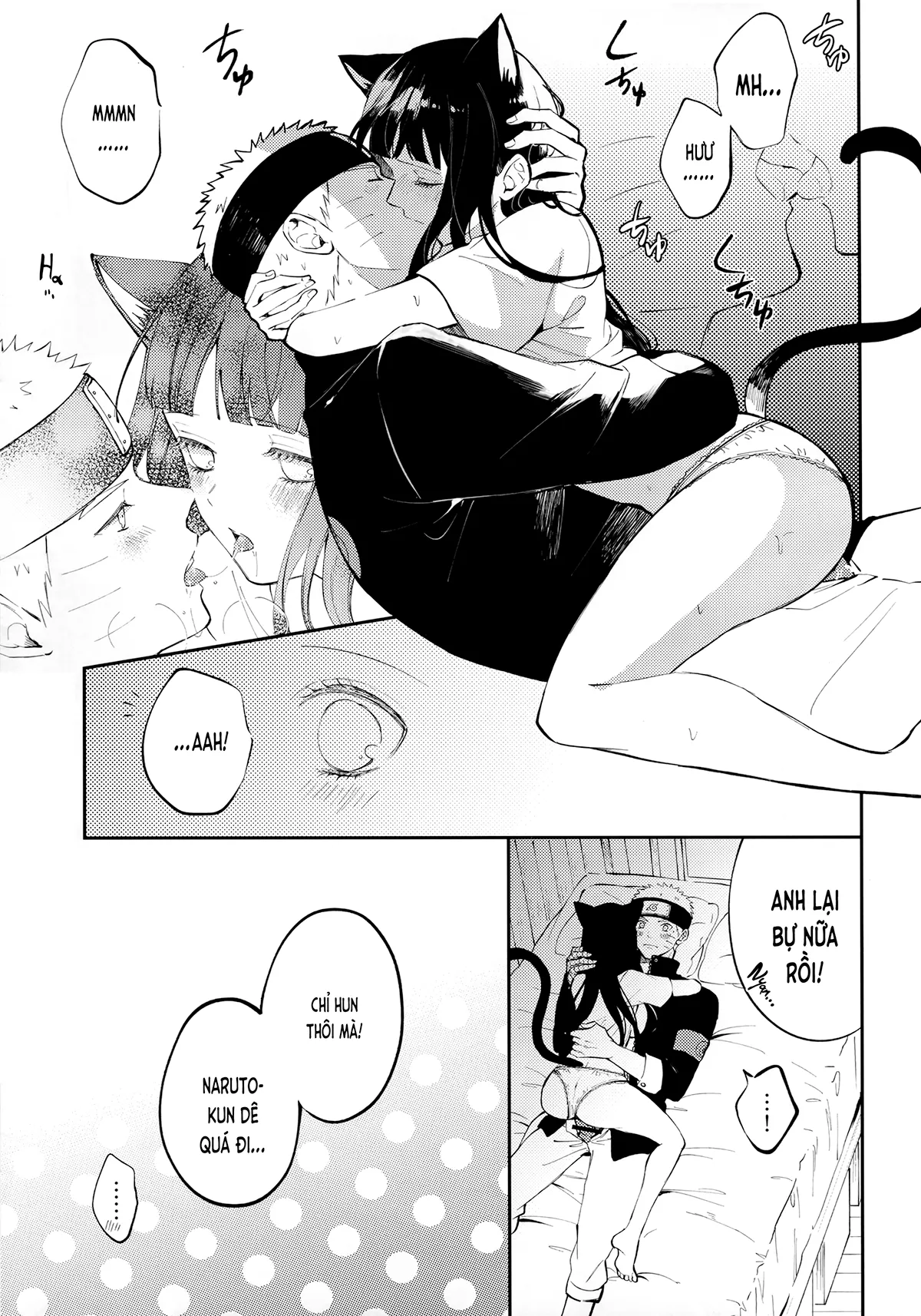 HentaiVN.net - Ảnh 12 - Mèo con yêu dấu của anh (Naruto) [My Sweet Little Kitty (NARUTO -ナルト-)] - Chap 2