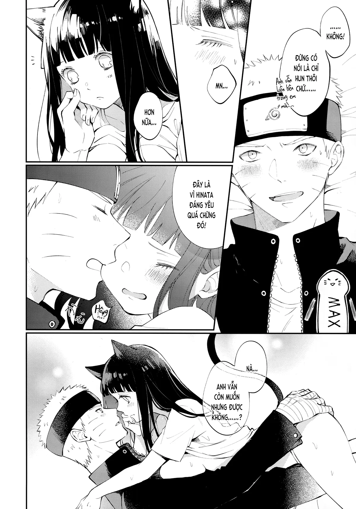 HentaiVN.net - Ảnh 13 - Mèo con yêu dấu của anh (Naruto) [My Sweet Little Kitty (NARUTO -ナルト-)] - Chap 2