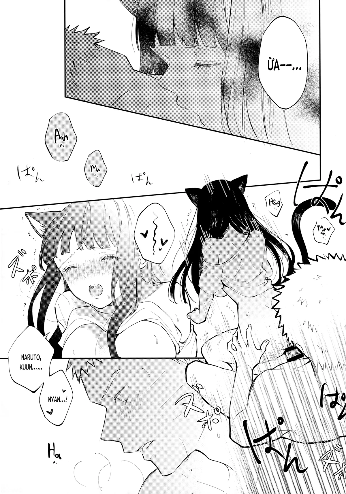 HentaiVN.net - Ảnh 14 - Mèo con yêu dấu của anh (Naruto) [My Sweet Little Kitty (NARUTO -ナルト-)] - Chap 2