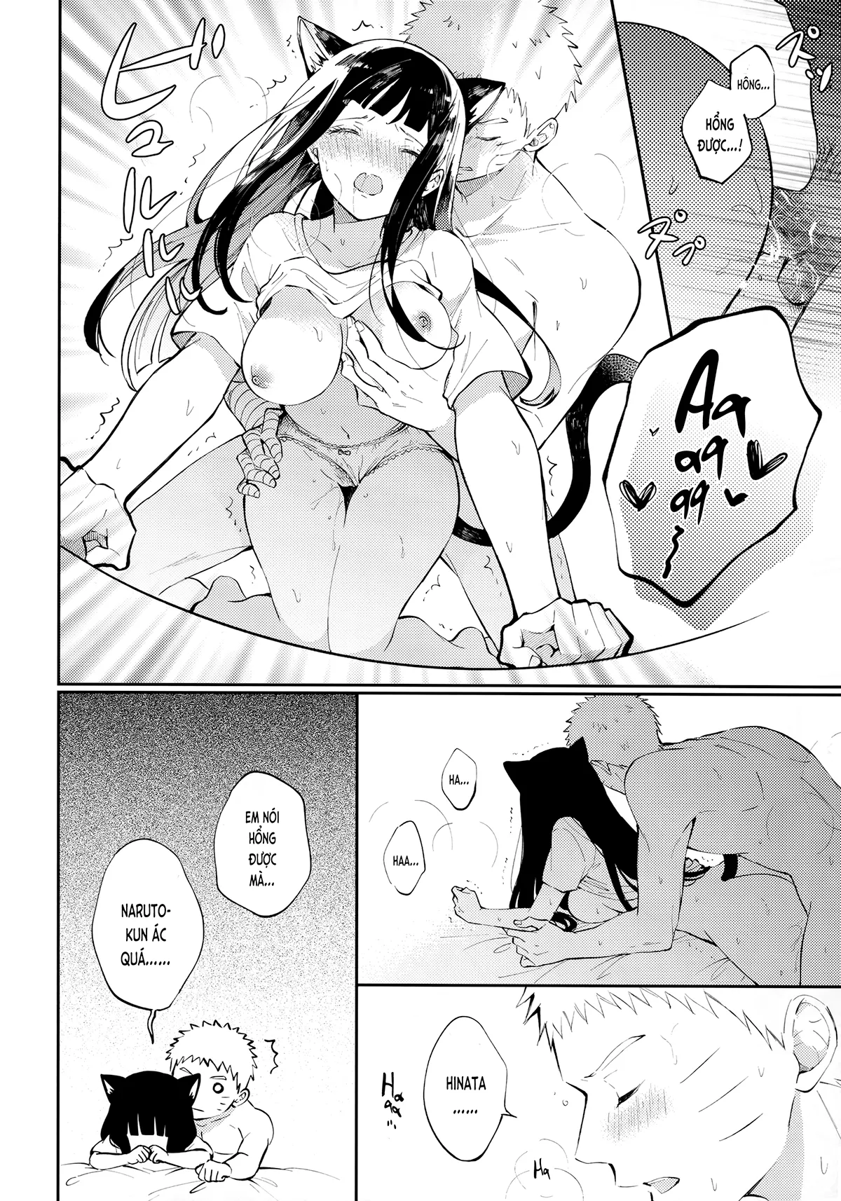 HentaiVN.net - Ảnh 17 - Mèo con yêu dấu của anh (Naruto) [My Sweet Little Kitty (NARUTO -ナルト-)] - Chap 2