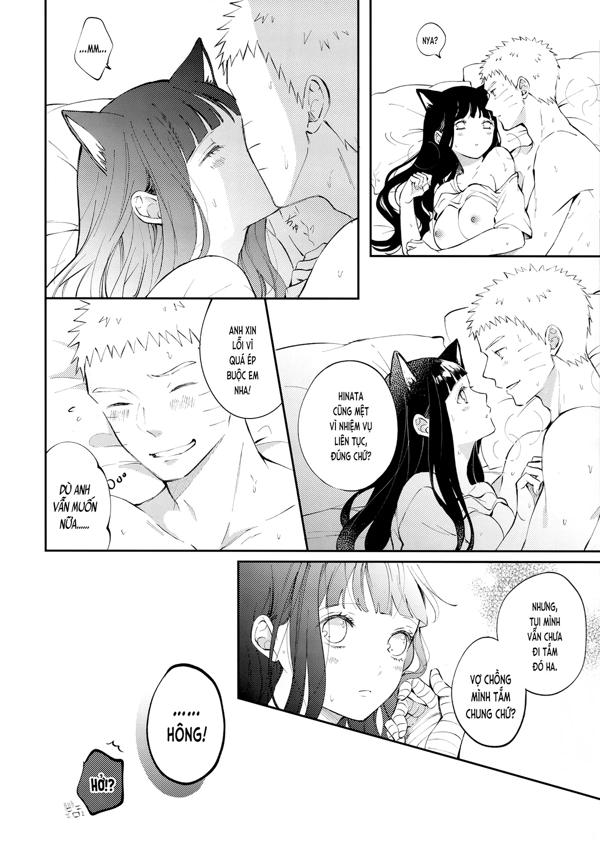 HentaiVN.net - Ảnh 21 - Mèo con yêu dấu của anh (Naruto) [My Sweet Little Kitty (NARUTO -ナルト-)] - Chap 2