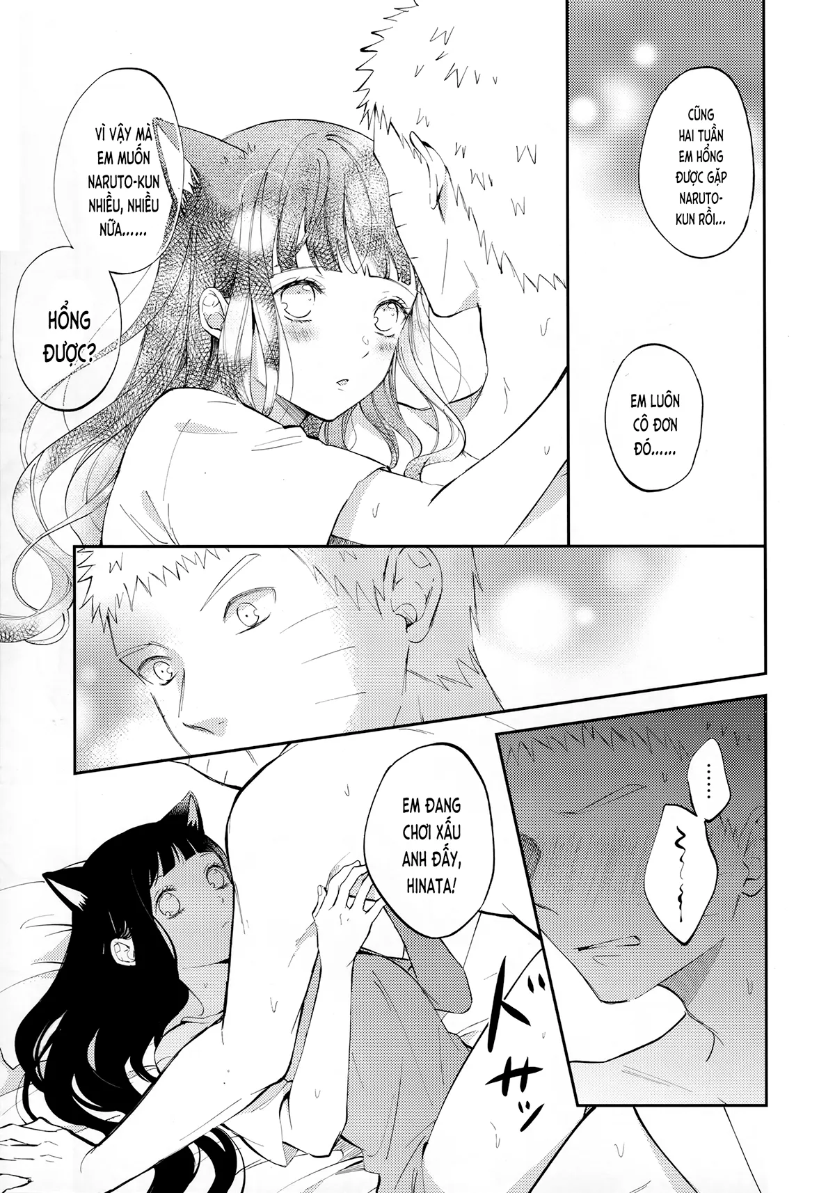 HentaiVN.net - Ảnh 22 - Mèo con yêu dấu của anh (Naruto) [My Sweet Little Kitty (NARUTO -ナルト-)] - Chap 2