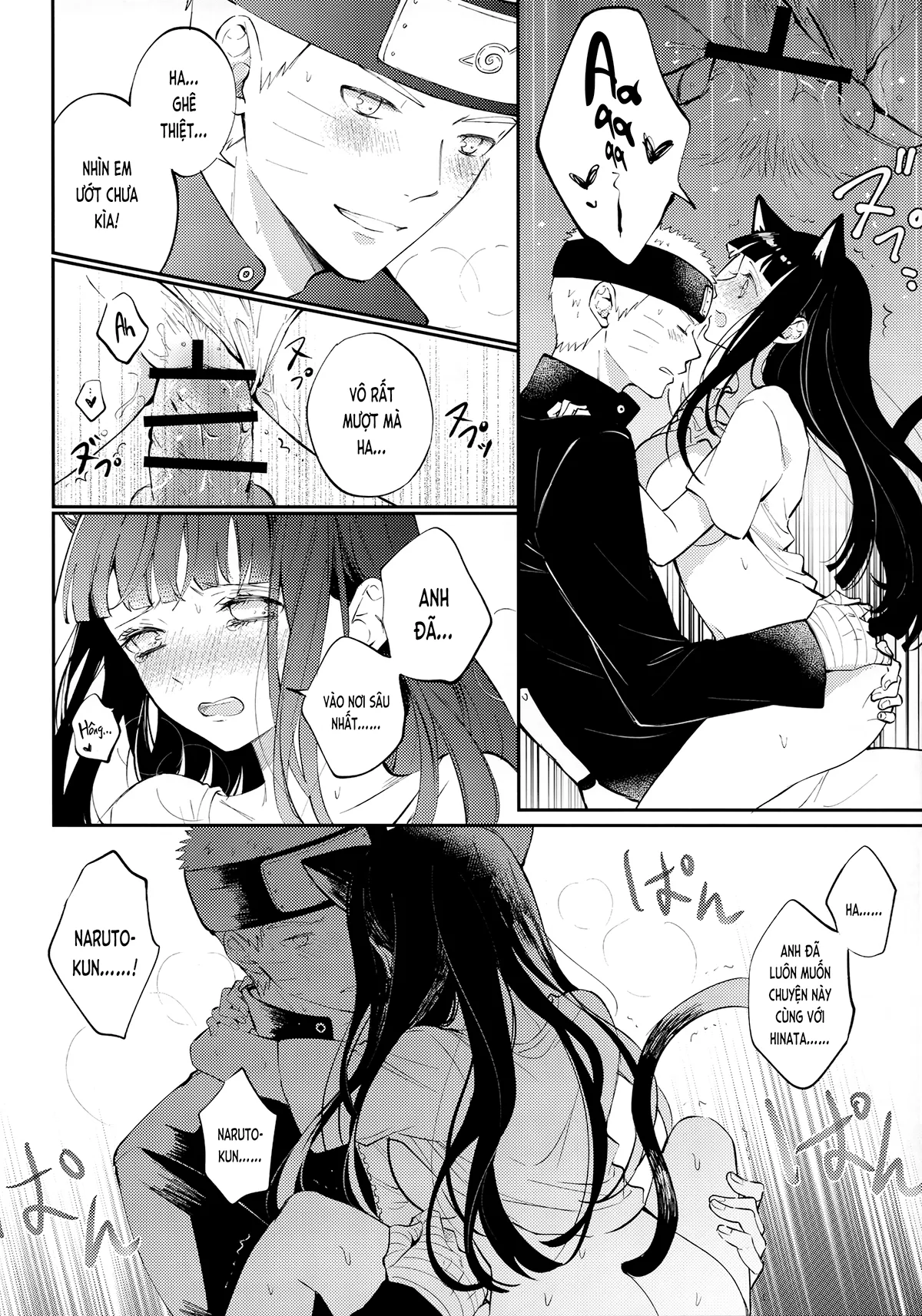 HentaiVN.net - Ảnh 5 - Mèo con yêu dấu của anh (Naruto) [My Sweet Little Kitty (NARUTO -ナルト-)] - Chap 2