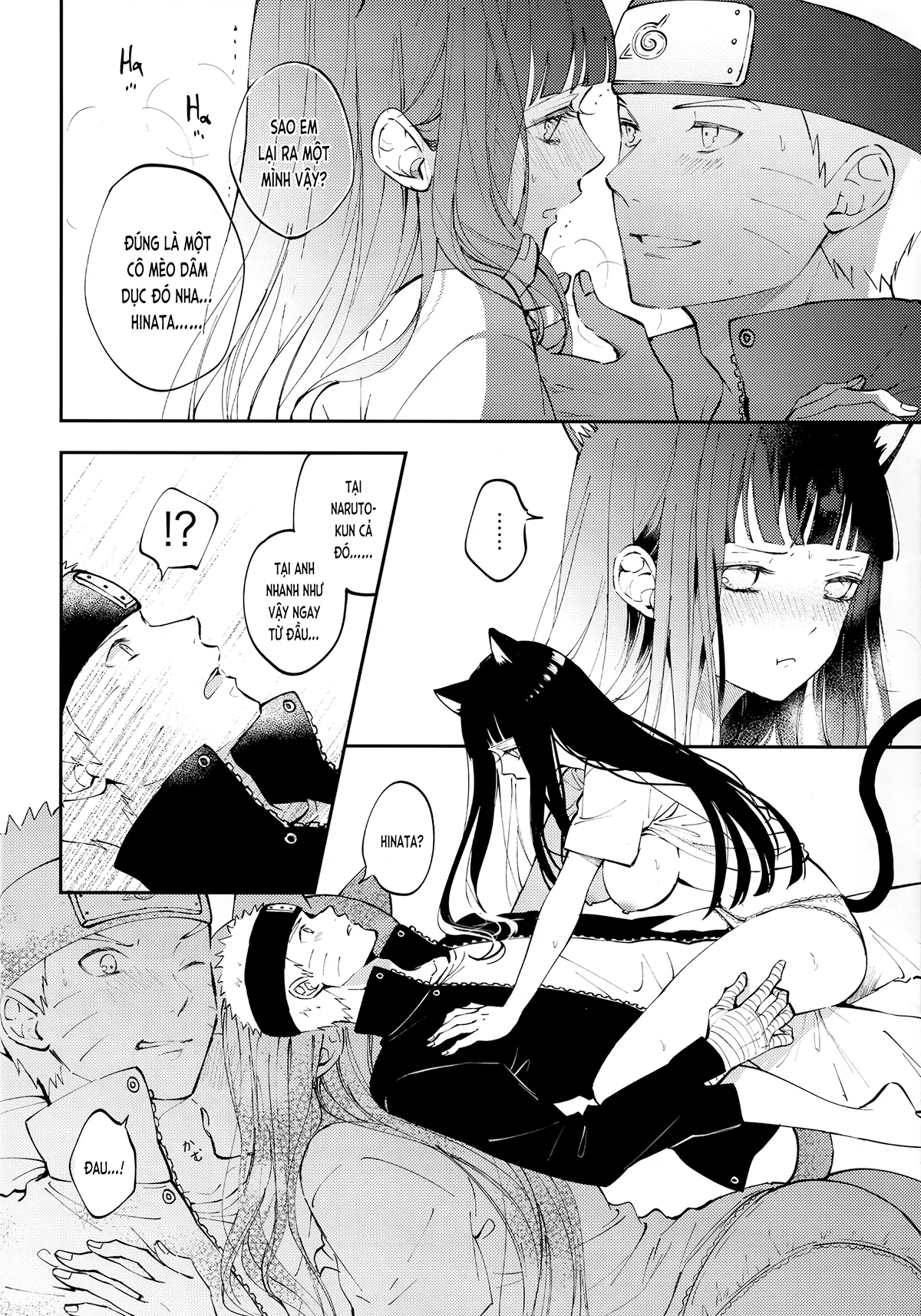 HentaiVN.net - Ảnh 7 - Mèo con yêu dấu của anh (Naruto) [My Sweet Little Kitty (NARUTO -ナルト-)] - Chap 2