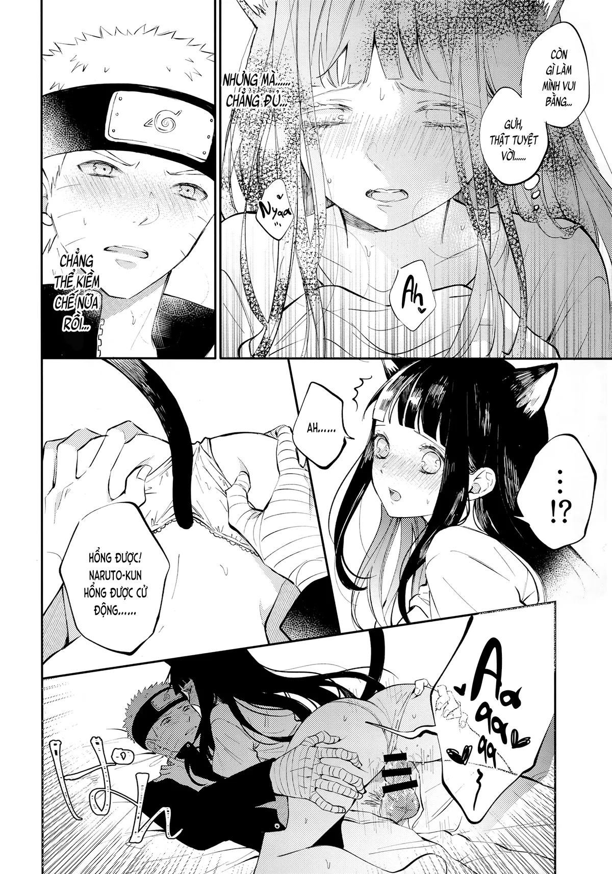 HentaiVN.net - Ảnh 9 - Mèo con yêu dấu của anh (Naruto) [My Sweet Little Kitty (NARUTO -ナルト-)] - Chap 2