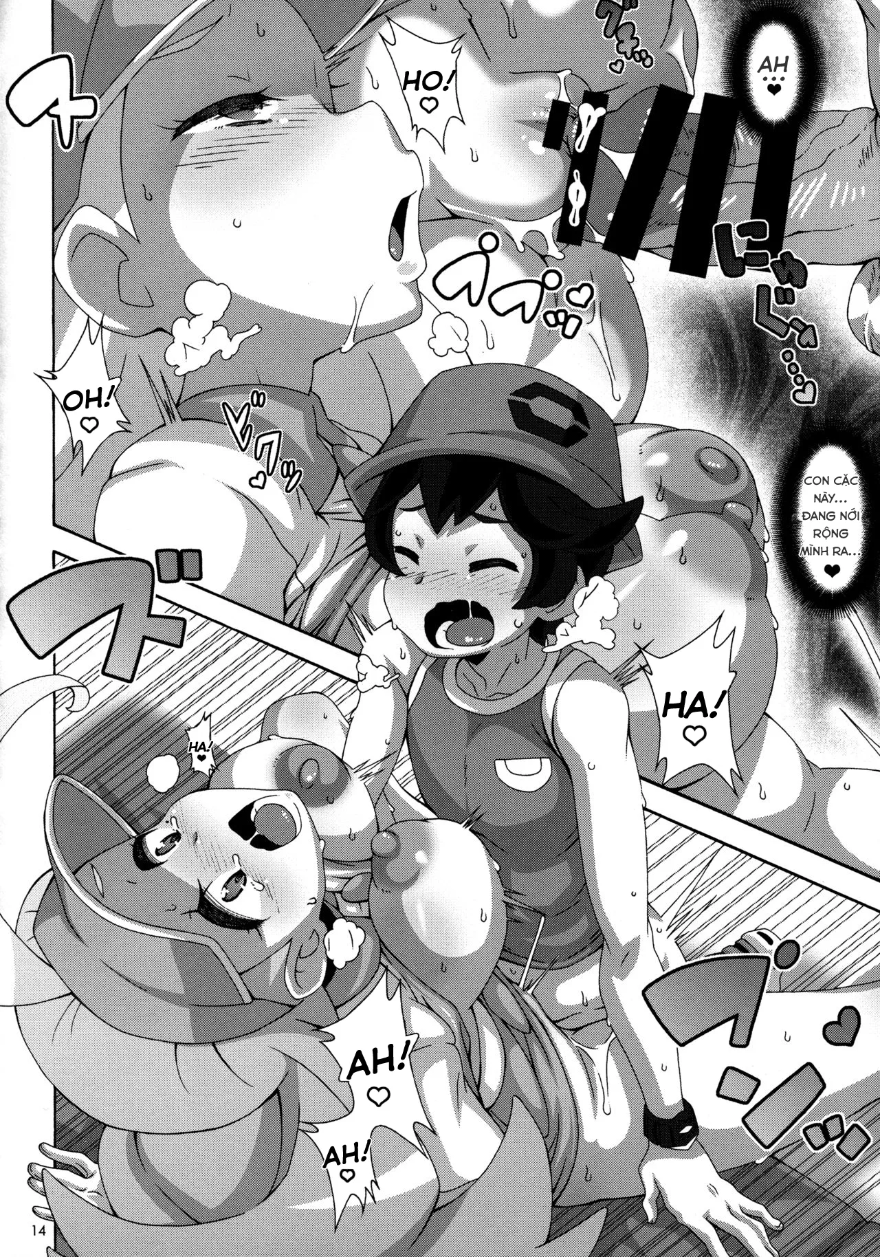 HentaiVN.net - Ảnh 16 - Kahili Pro no Hole in One Lesson - Chap 1