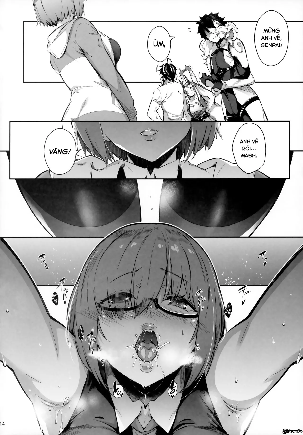 HentaiVN.net - Ảnh 14 - Lust Order ~Beast-kei Marshmallow Kouhai~ - Chap 1