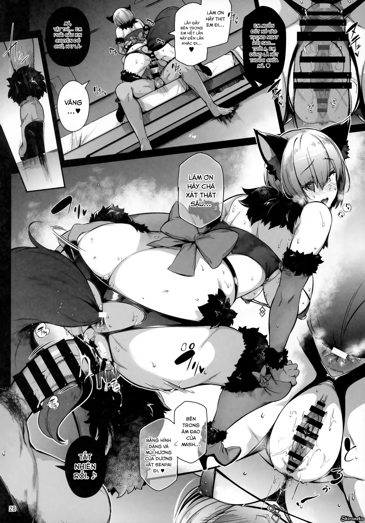 HentaiVN.net - Ảnh 28 - Lust Order ~Beast-kei Marshmallow Kouhai~ - Chap 1