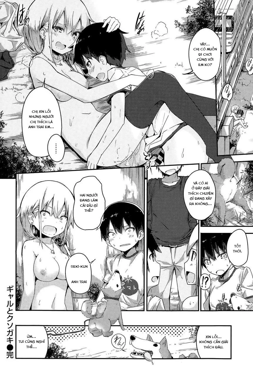 HentaiVN.net - Ảnh 19 - Gyaru to Kuso Gaki - Chap 1
