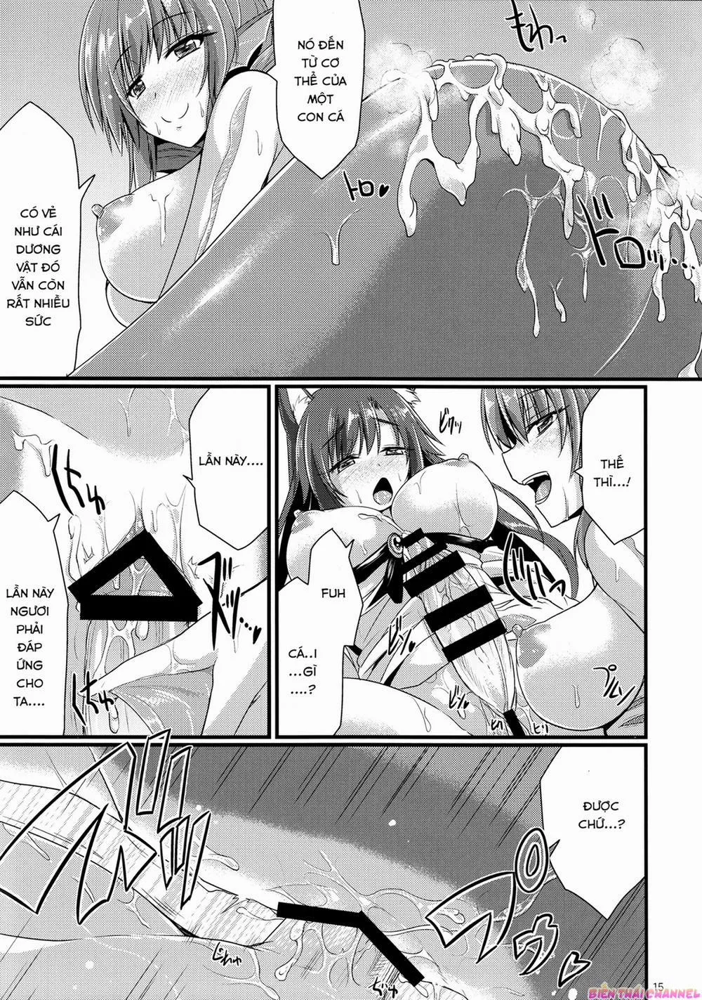HentaiVN.net - Ảnh 17 - Hatsujou Shitara Wakasagihime Ni Omakase! (Touhou) - Chap 1