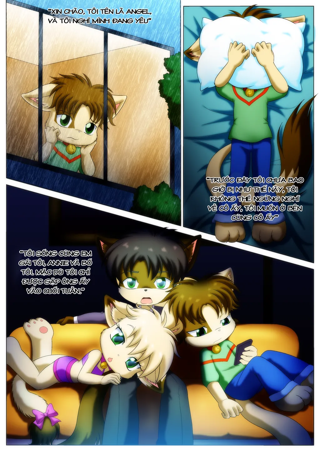 HentaiVN.net - Ảnh 4 - Little Tails - Chap 1