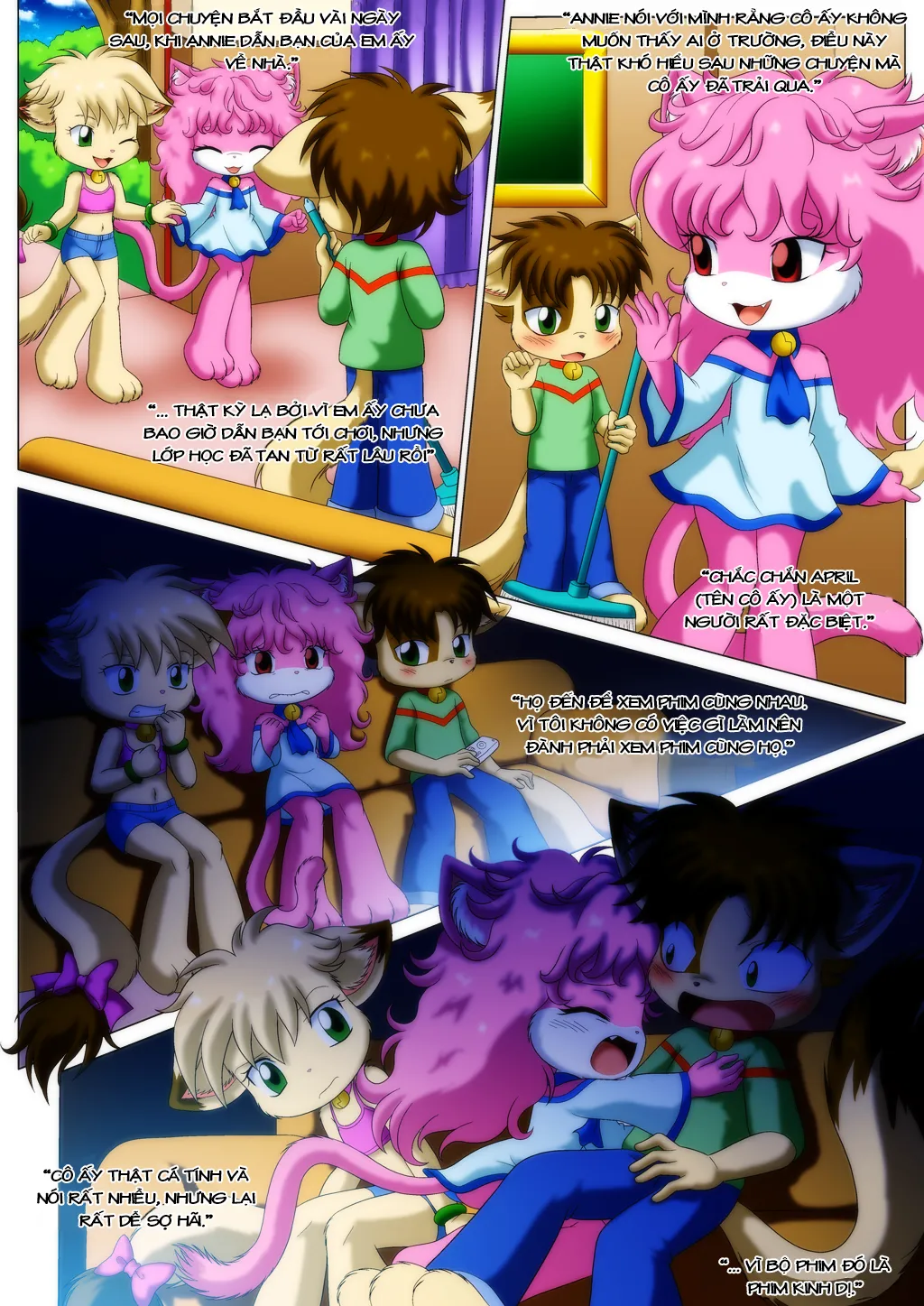 HentaiVN.net - Ảnh 5 - Little Tails - Chap 1