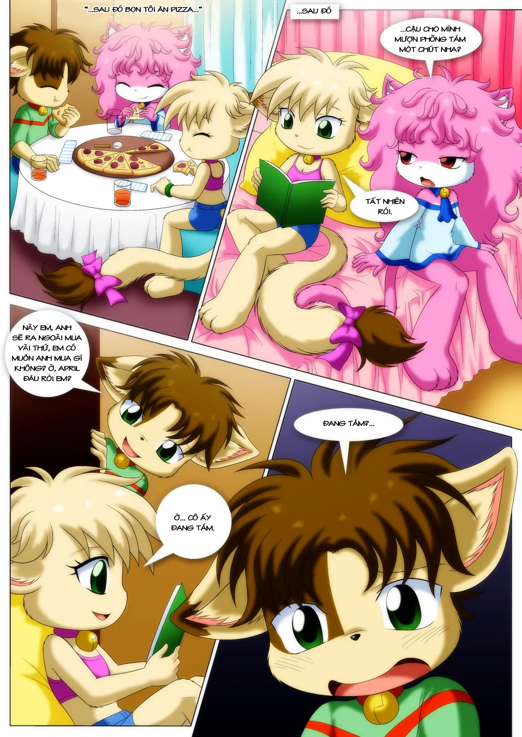 HentaiVN.net - Ảnh 6 - Little Tails - Chap 1