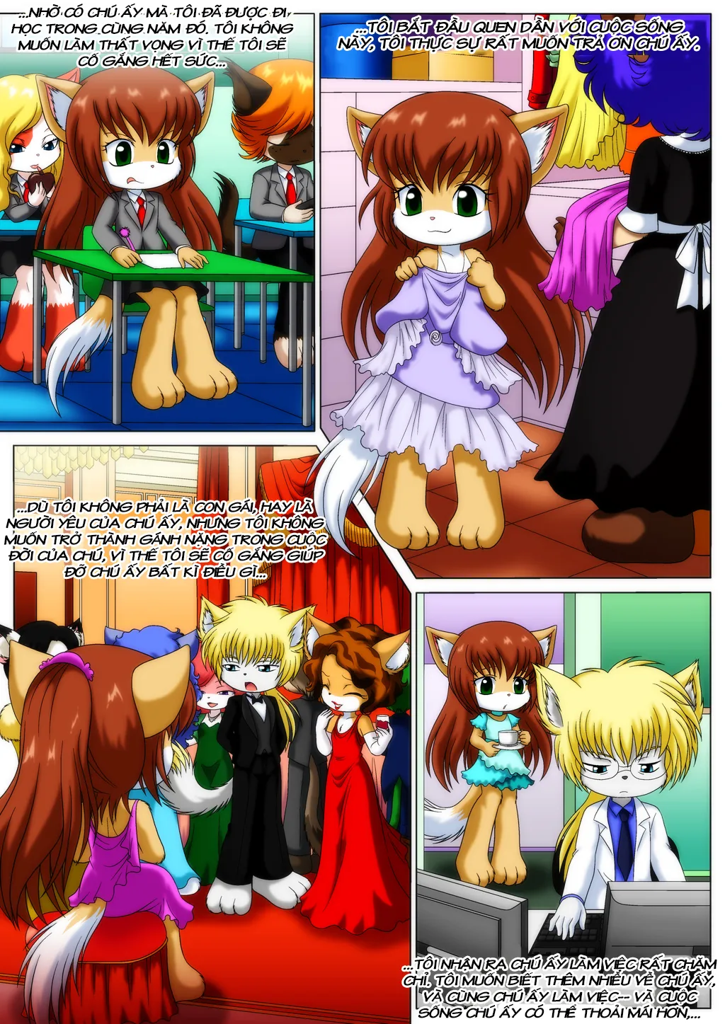 HentaiVN.net - Ảnh 15 - Little Tails - Chap 10